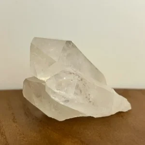 Bergkristal punt cluster