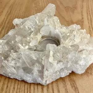 Uniek Bergkristal theelicht