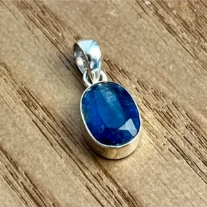 kyaniet hanger zilver te koop